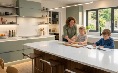 Family-Friendly Kitchen Design Ideas for Busy Homes